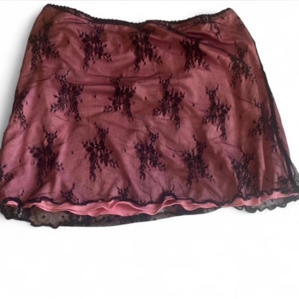Black Lace Skirt